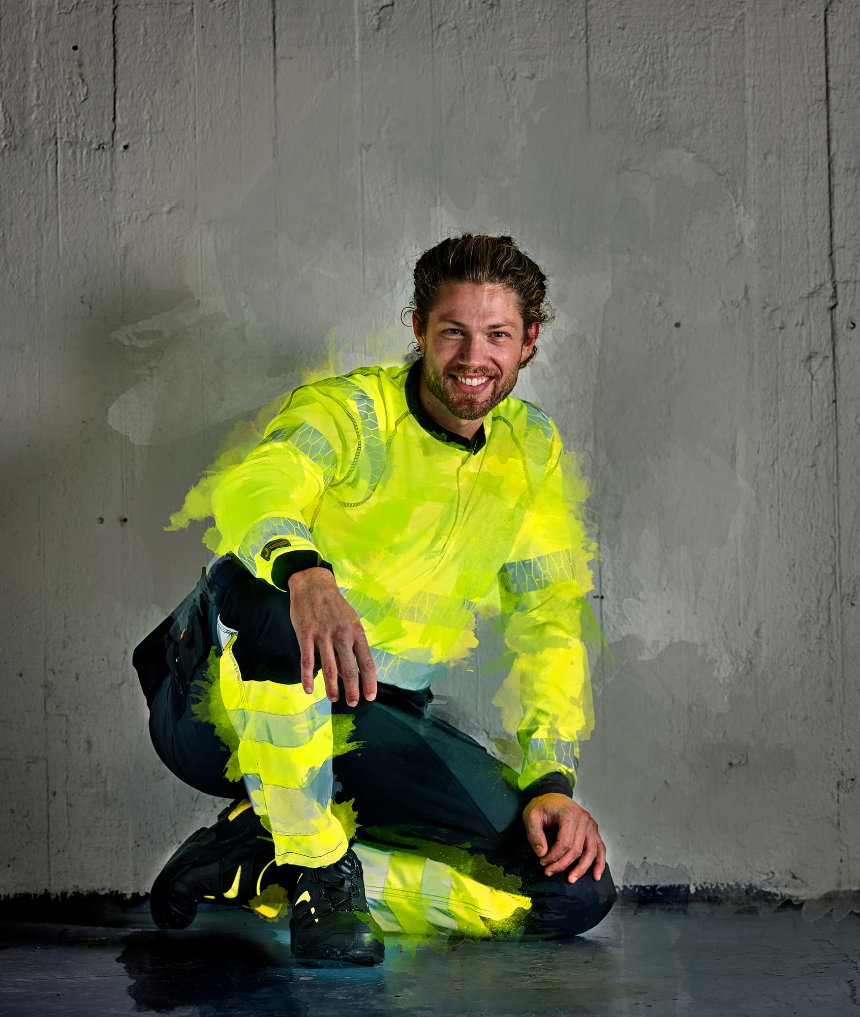 HV Håndverksbukse stretchpanel